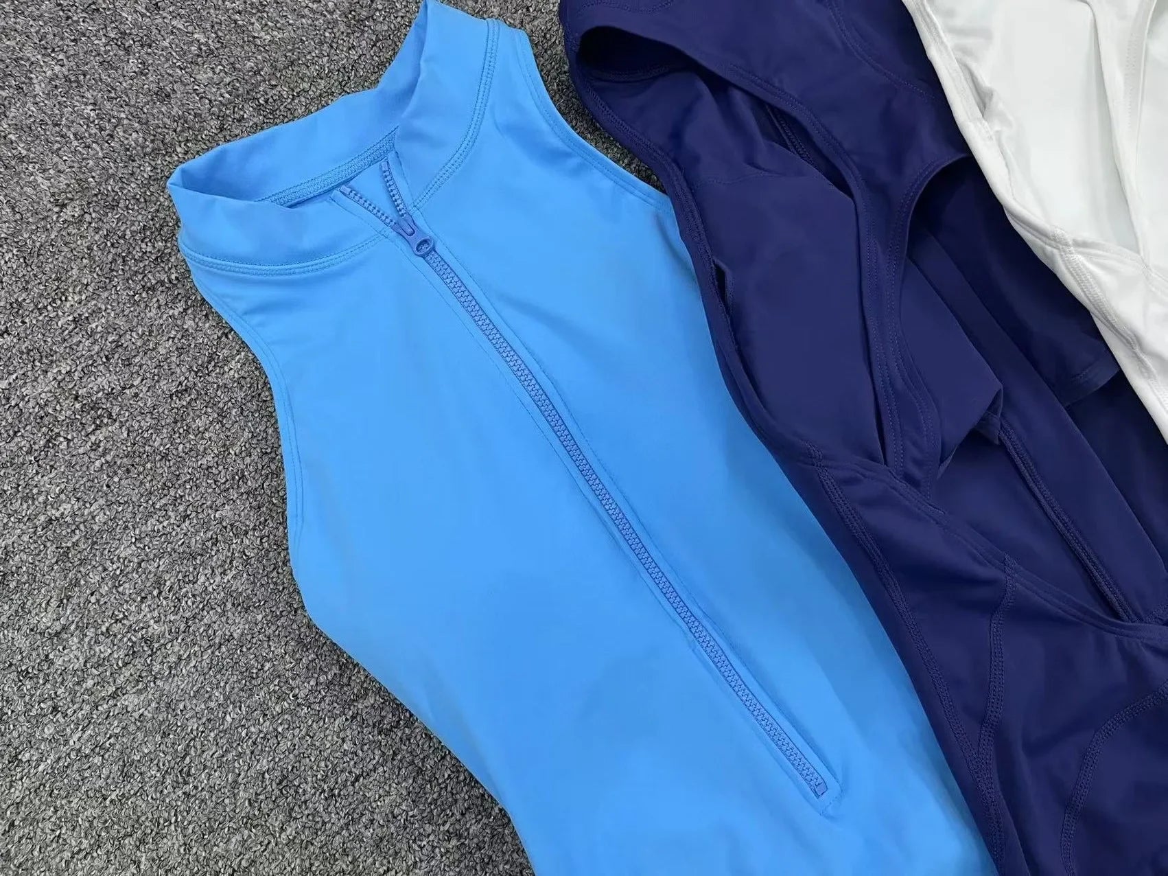 New Zip Up Rompers Scrunch Butt Yoga Sets - Empire P.E