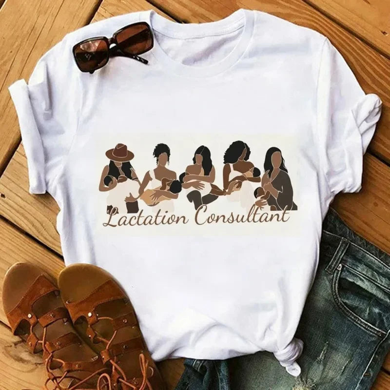 Black Girls Fashion Women T-Shirts - Empire P.E