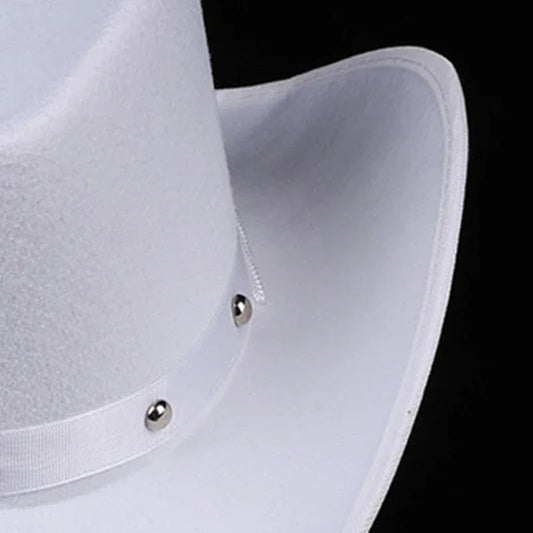 Felt Cowboy Hat Western Style Wide Brim - Empire P.E