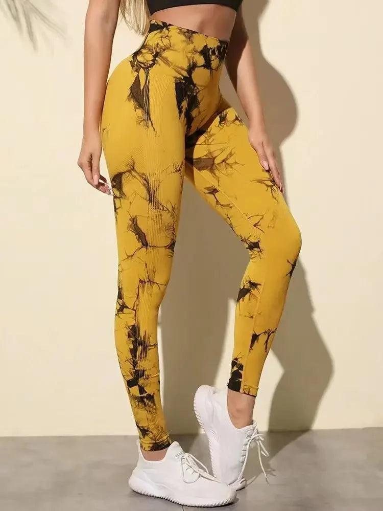 Hip Lifting Seamless Fitness Gym Leggings - Empire P.E