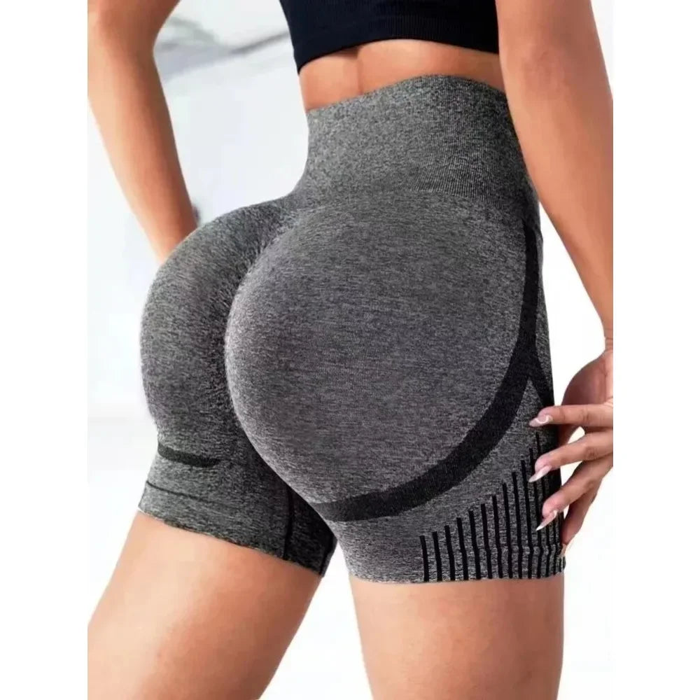 Women Yoga Shorts High Waist Workout Shorts