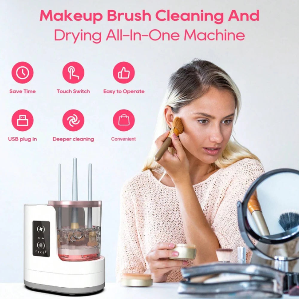 exclusive electric makeup brush cleaner