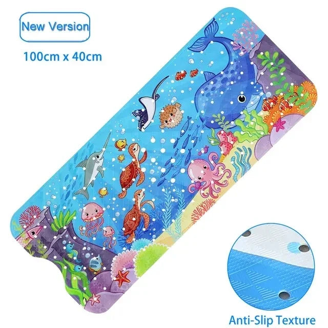Large Cute Cartoon PVC Anti-Slip Shower Bathtub Mats - Empire P.E