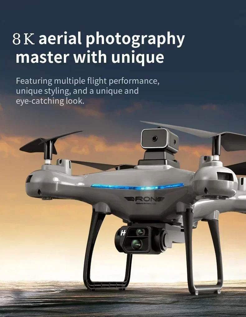 2025 KY102 Drone 8K Professional Dual Camera Brushless Quadcopter Obstacle Avoidance Optical Flow Aerial Drone RC 10000M - Empire P.E