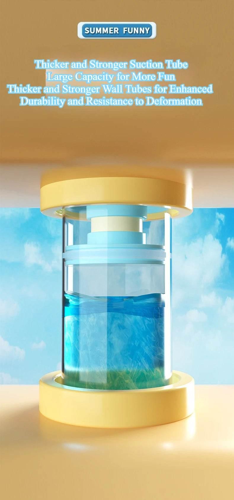 Fireworks Spray Water Pull-Back Water Gun Outdoor Splash Games for Pool Lawn Activities Kids Summer Interactive Water Spray Toys - Empire P.E