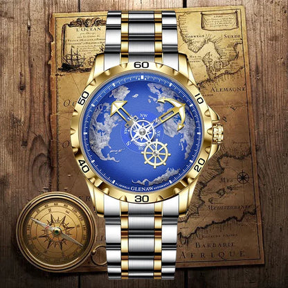 Men's Nautical Glowing Waterproof Mechanical Watch