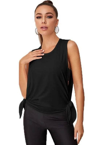 Women Gym Tops Sleeveless Yoga Tops Vest Sports Top Fitness Sport Shirt Gym Yoga Tops Female Yoga T-Shirts Loose Sport Shirts - Empire P.E