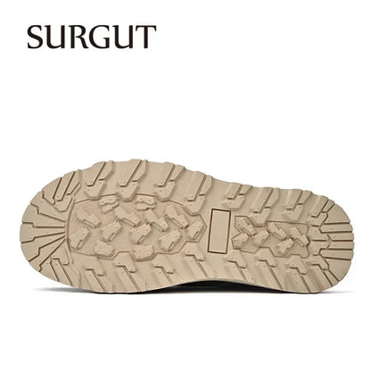 New Men Leather Casual Oxfords Shoes