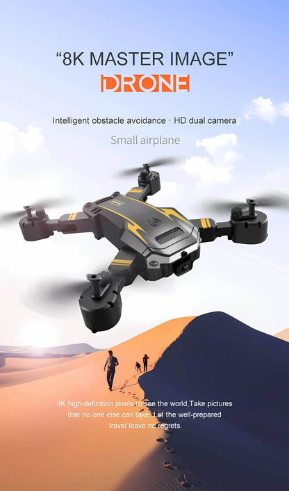 Newest S6 Max 8K Drone Professional Foldable Quadcopter Aerial HD Camera GPS RC Helicopter 10KM Obstacle Avoidance Sell Apron - Empire P.E