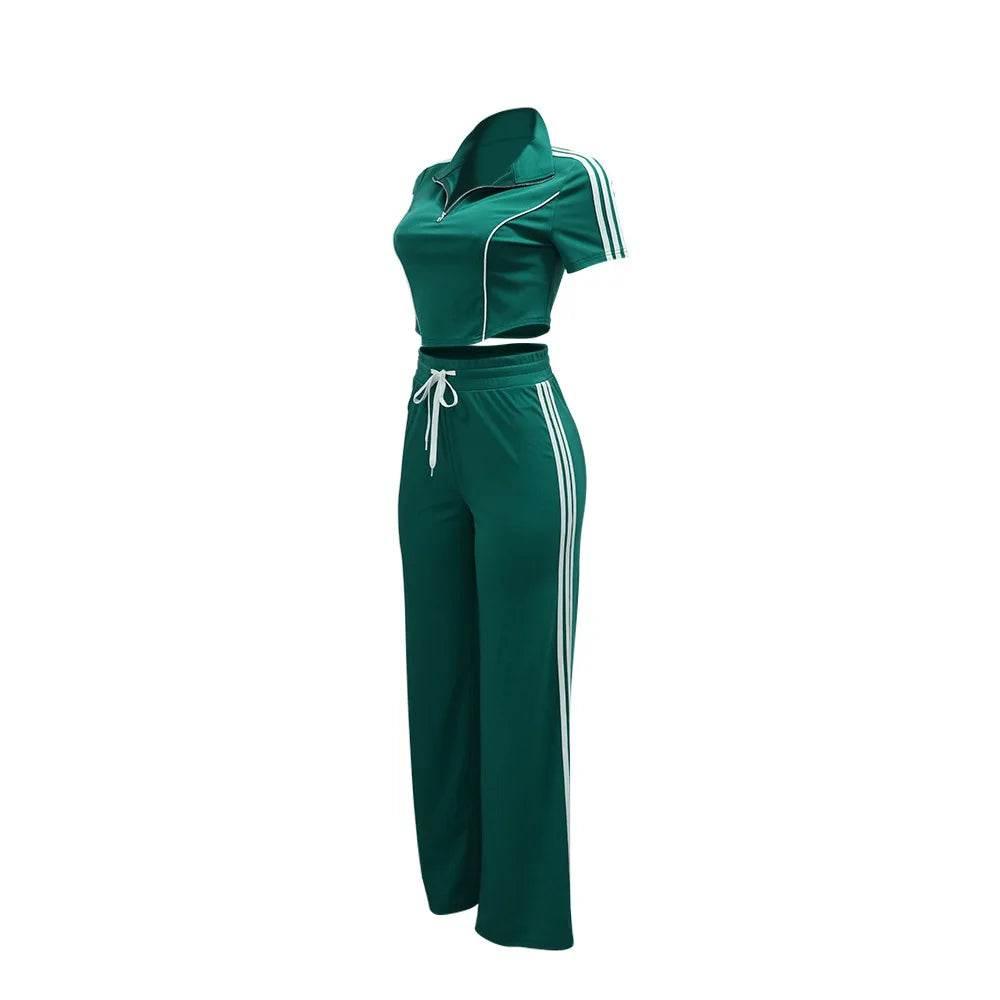 Fashion Casual Short Hoodie 2 Piece Women - Empire P.E