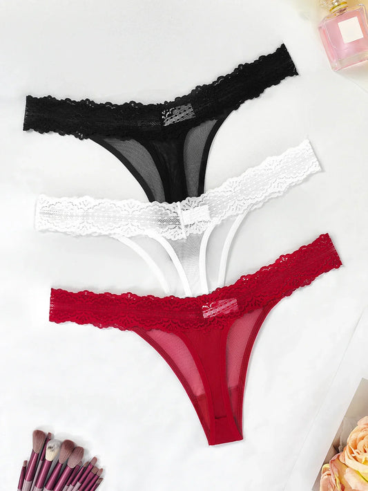 3pcs/Set Women G-string Underwear - Empire P.E