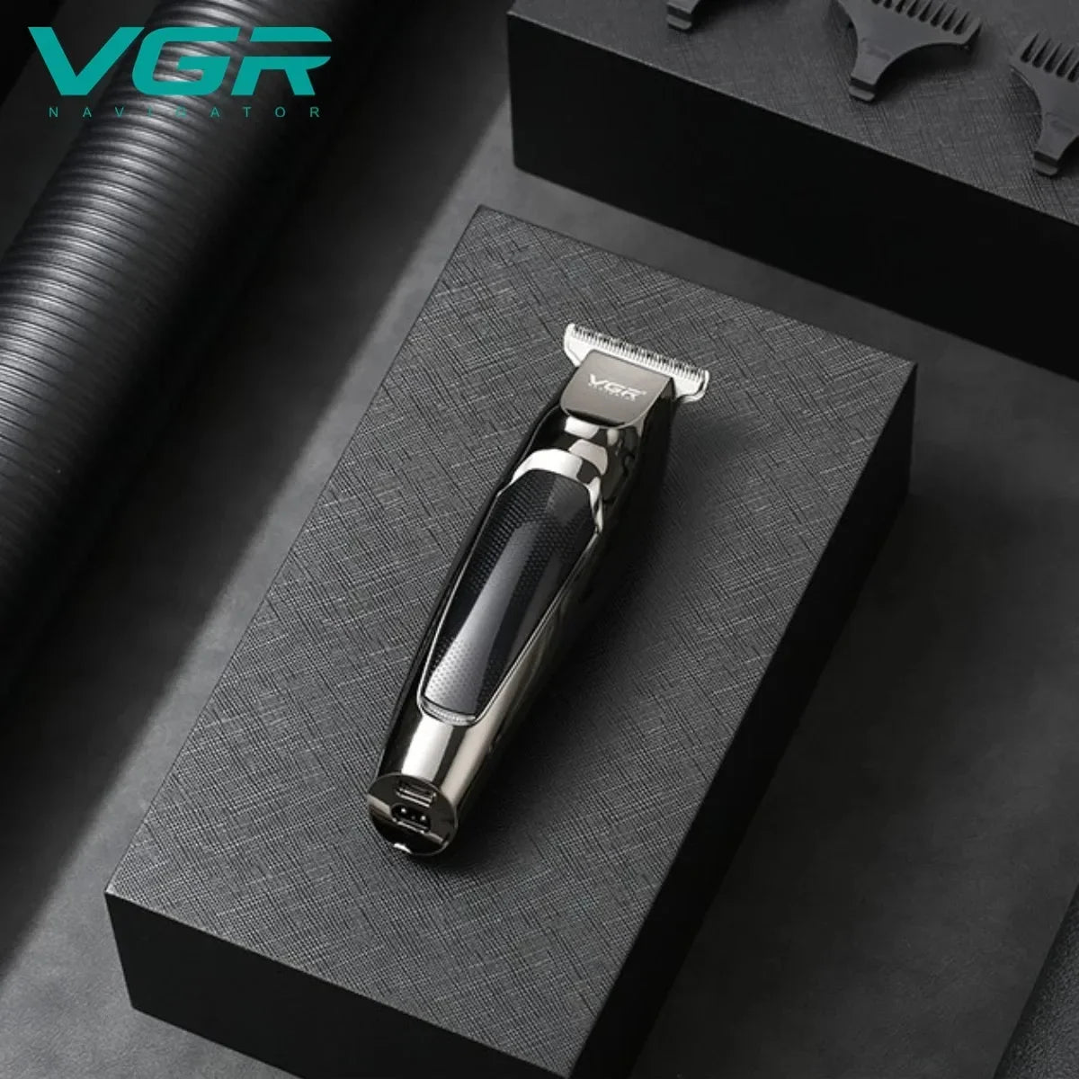Hair Trimmer Professional Hair Clipper LED Display Rechargeable - Empire P.E
