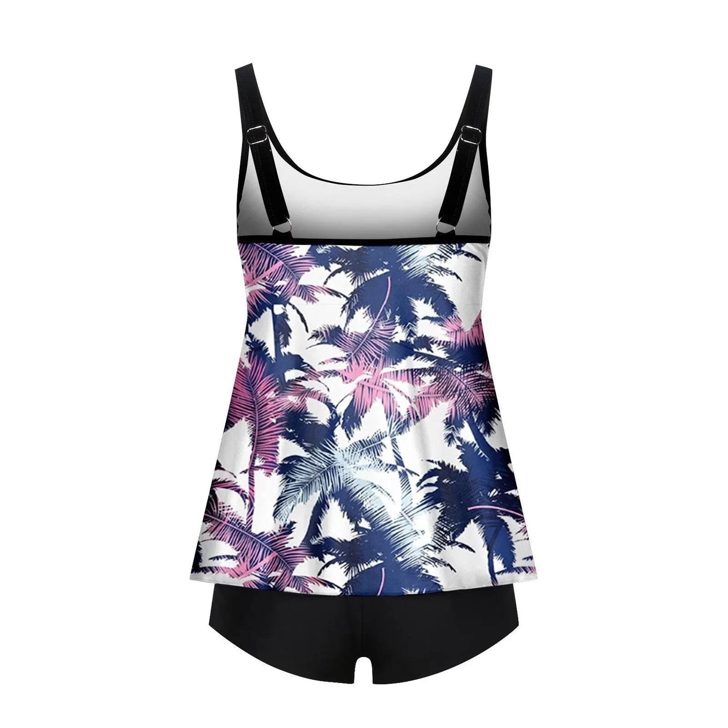 2024 Personality Popular Women's Swimsuit Sexy Printed Vest Shorts Swimsuit Two-Piece Set Soft And Comfortable Swimwear - Empire P.E