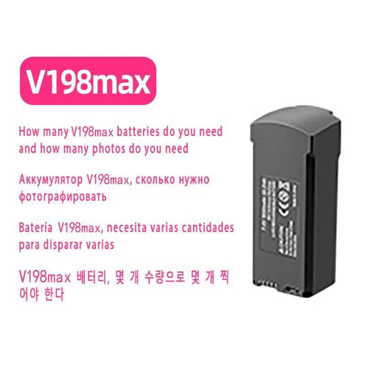 Rechargeable Drone Battery Compatible V168 V198/V198MAX M6 Z908 S2S V88 V66 V666 - Empire P.E