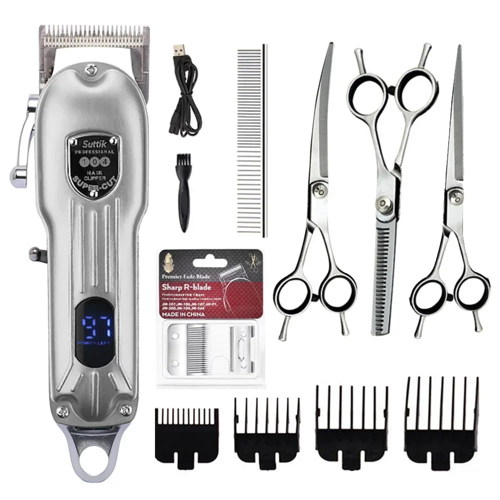 Professional Dog Hair Clipper All Metal Rechargeable - Empire P.E