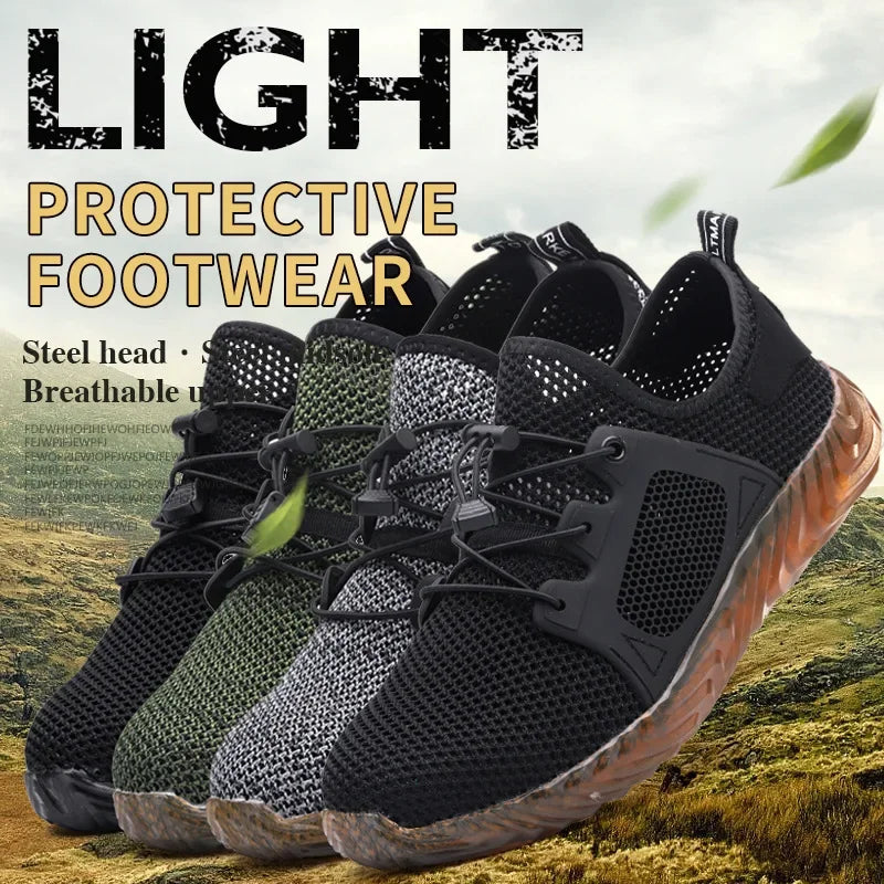 Steel Toe Comfort Sneakers for Men - Empire P.E