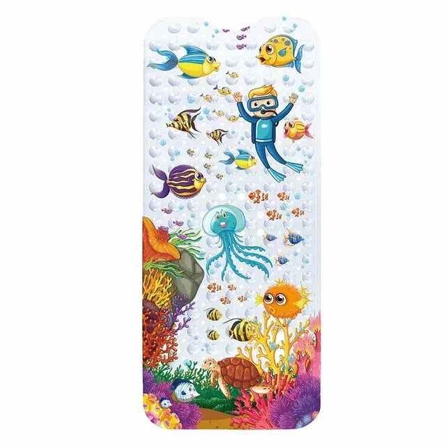 Large Cute Cartoon PVC Anti-Slip Shower Bathtub Mats - Empire P.E