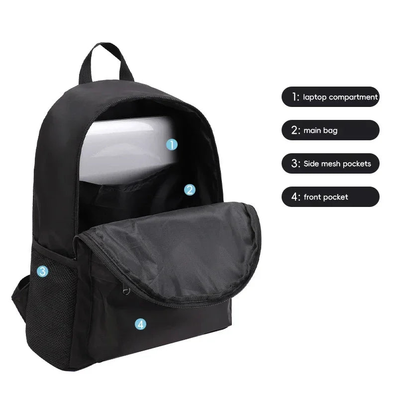 TINYAT Women Men Fashion Waterproof Large Capacity Travel Backpacks - Empire P.E