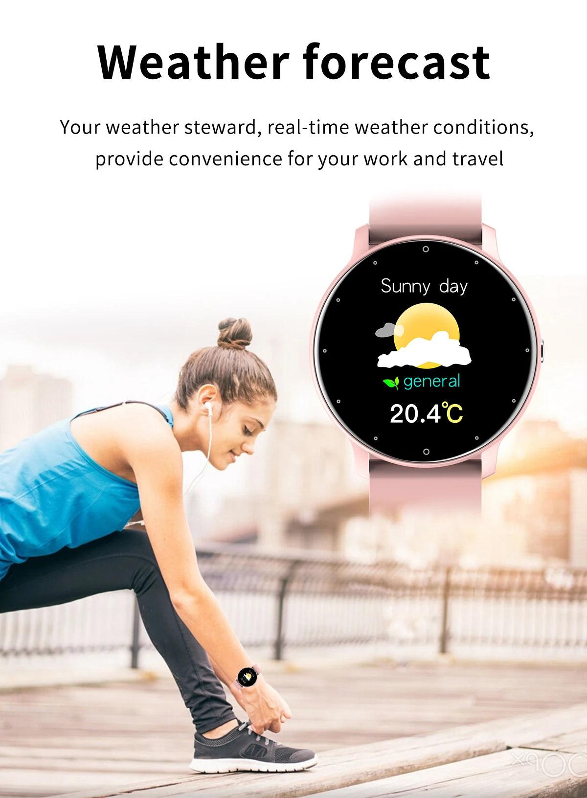 LIGE Smart Watch Men or Women Full Touch Screen Sport Fitness Watch - Empire P.E