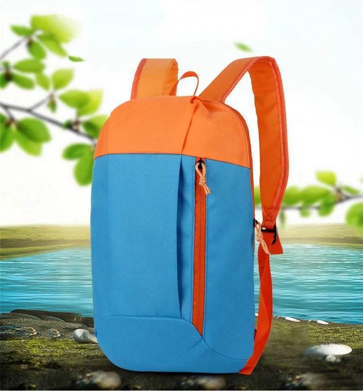 Outdoor Sports Light Weight 10L Waterproof Backpack Travel Hiking Bag Zipper Adjustable Belt Camping Knapsack Men Women Child - Empire P.E