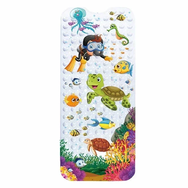 Large Cute Cartoon PVC Anti-Slip Shower Bathtub Mats - Empire P.E