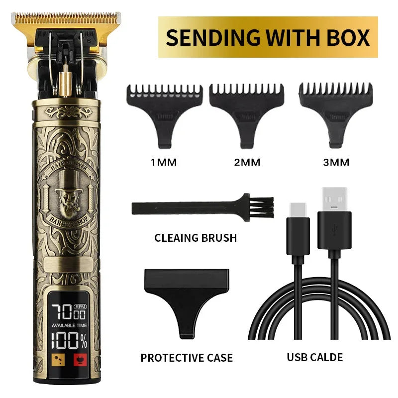 Electric Wireless Facial Hair Trimmer Clipper - Empire P.E