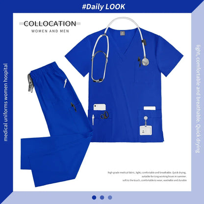 Anesthetist Nursing Uniform Suit