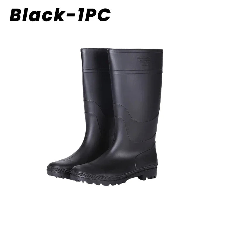 Outdoor Rainy Day Rain Shoes PVC Wear-resistant Waterproof Rain Boots - Empire P.E
