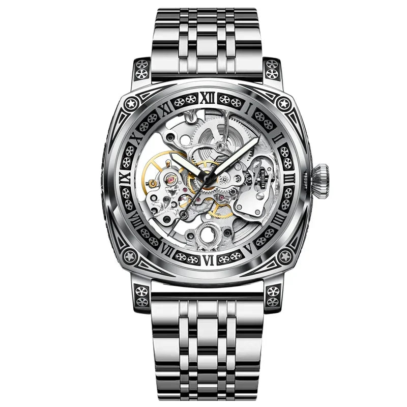 Men's Luxury Stainless Steel Waterproof Watch