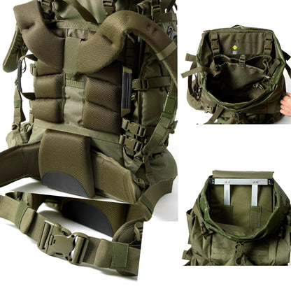 Military ILBE Army Large Rucksack with Detacheable Tactical Assault Backpack - Empire P.E