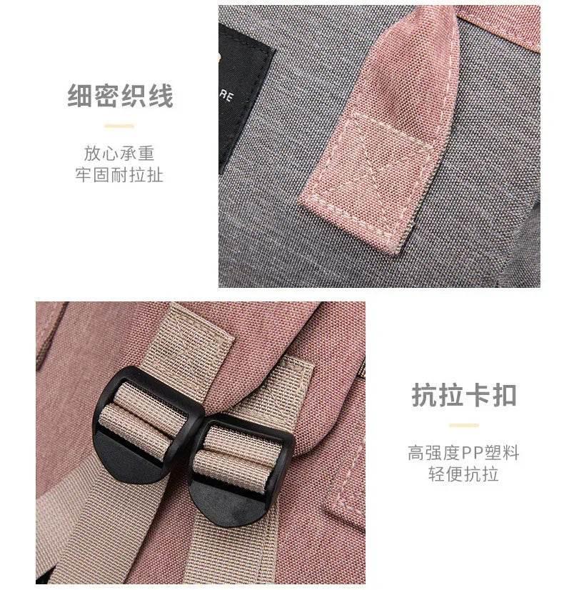 New Multifunctional Mother and Baby Bag Mom Bag Bottle Backpack Folding Sleeping Changing Bag Diaper Backpack - Empire P.E