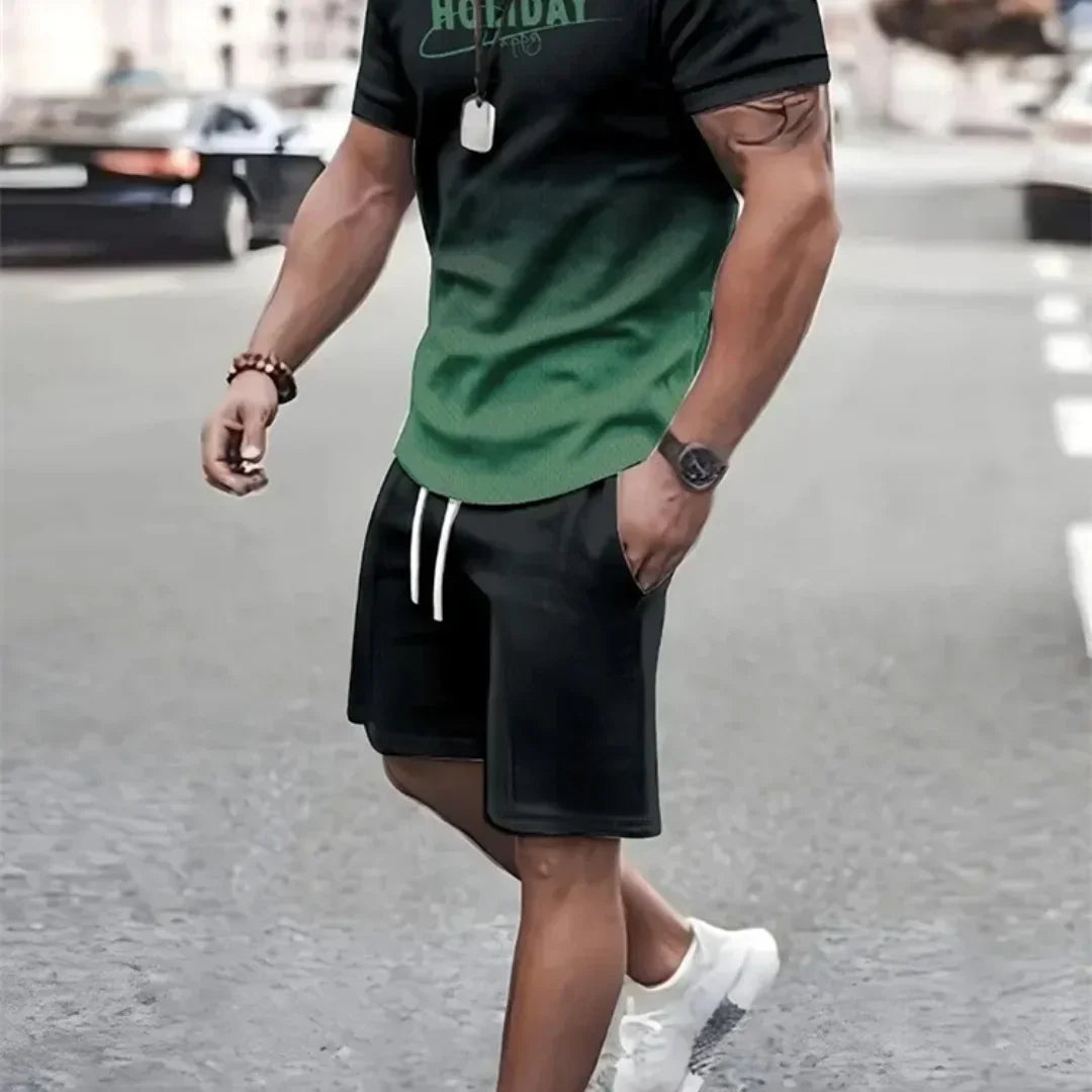 New Men's Outfit Summer Short Sleeve - Empire P.E