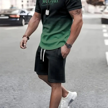 New Men's Outfit Summer Short Sleeve - Empire P.E