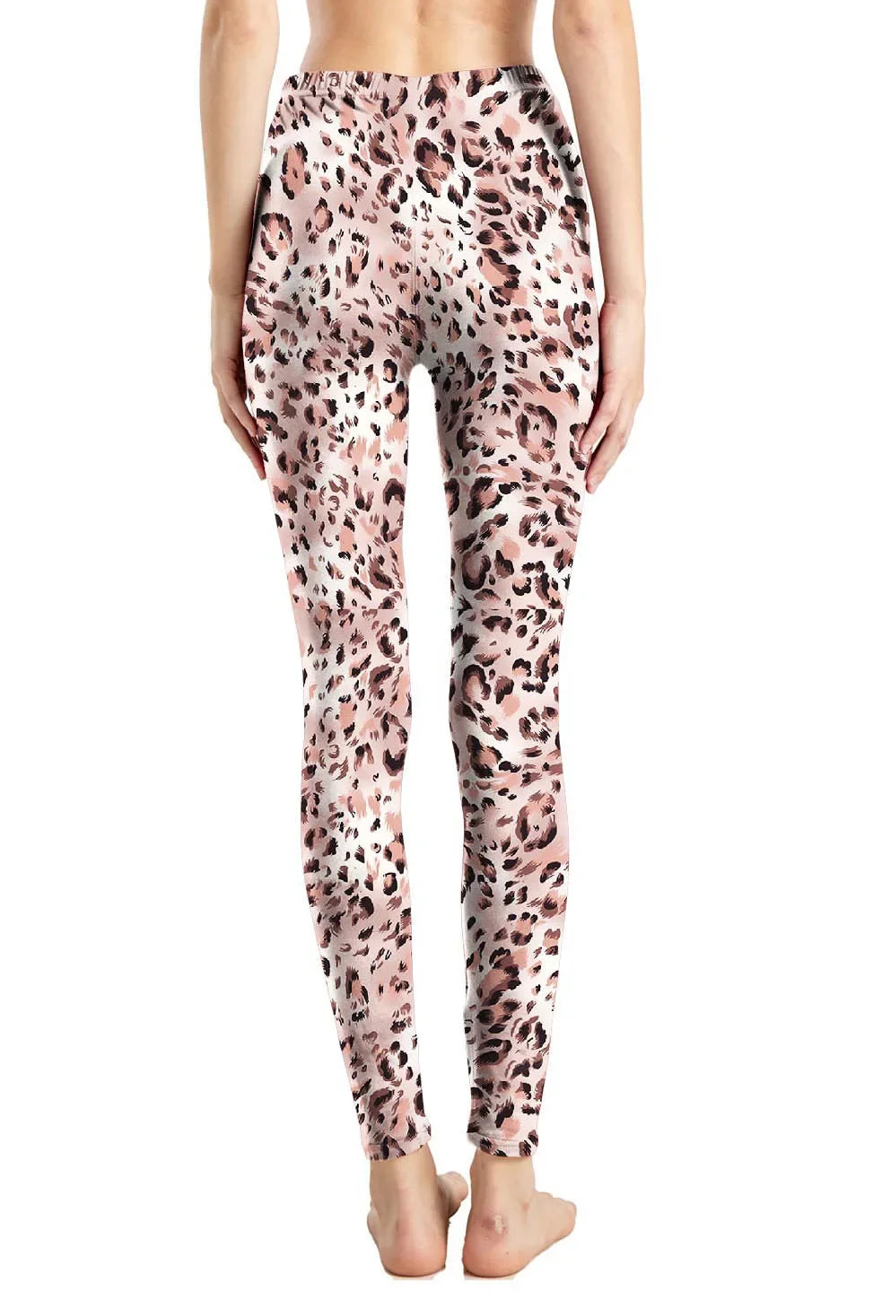 Leopard Leggings Printed High Waist - Empire P.E