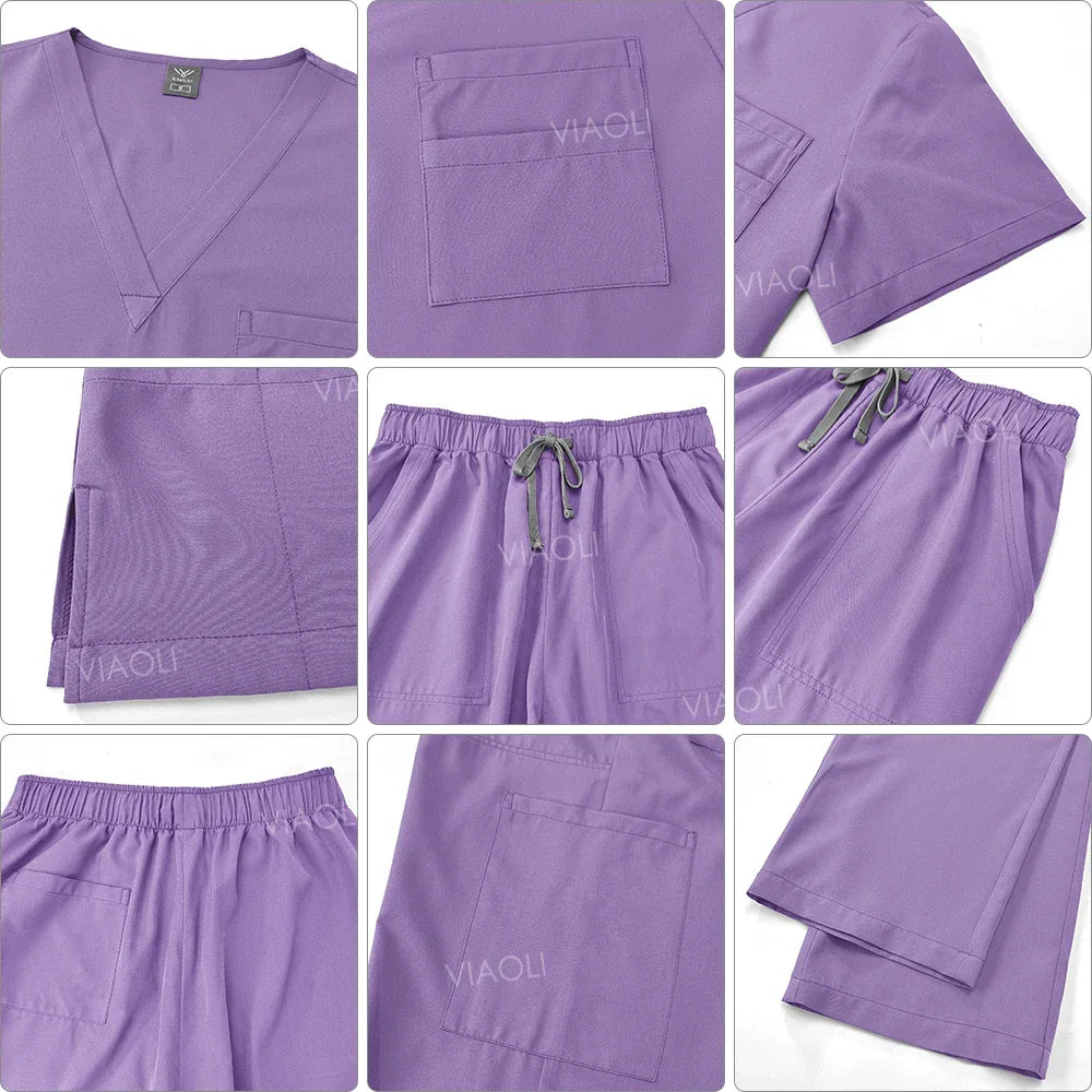 Medical Uniform Scrubs Set