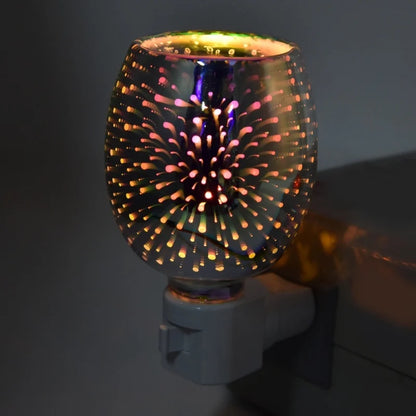 3D Electric Wax Warmer Pluggable Fragrance Warmer Smokeless