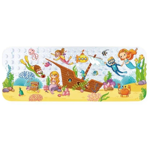 Large Cute Cartoon PVC Anti-Slip Shower Bathtub Mats - Empire P.E