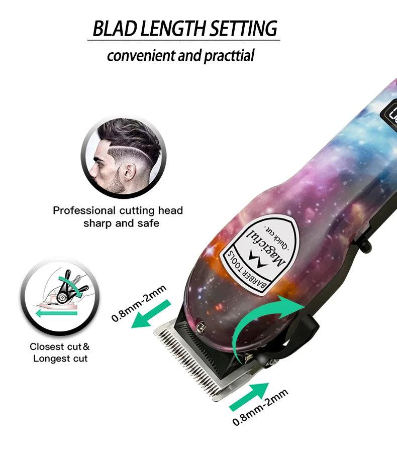 Magicful Hair Trimmer For Men Fashion Professional Hair Rechargeable Li-ion Battery - Empire P.E