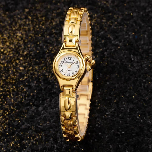 Fashion Women's Wristwatch Luxury Gold - Empire P.E