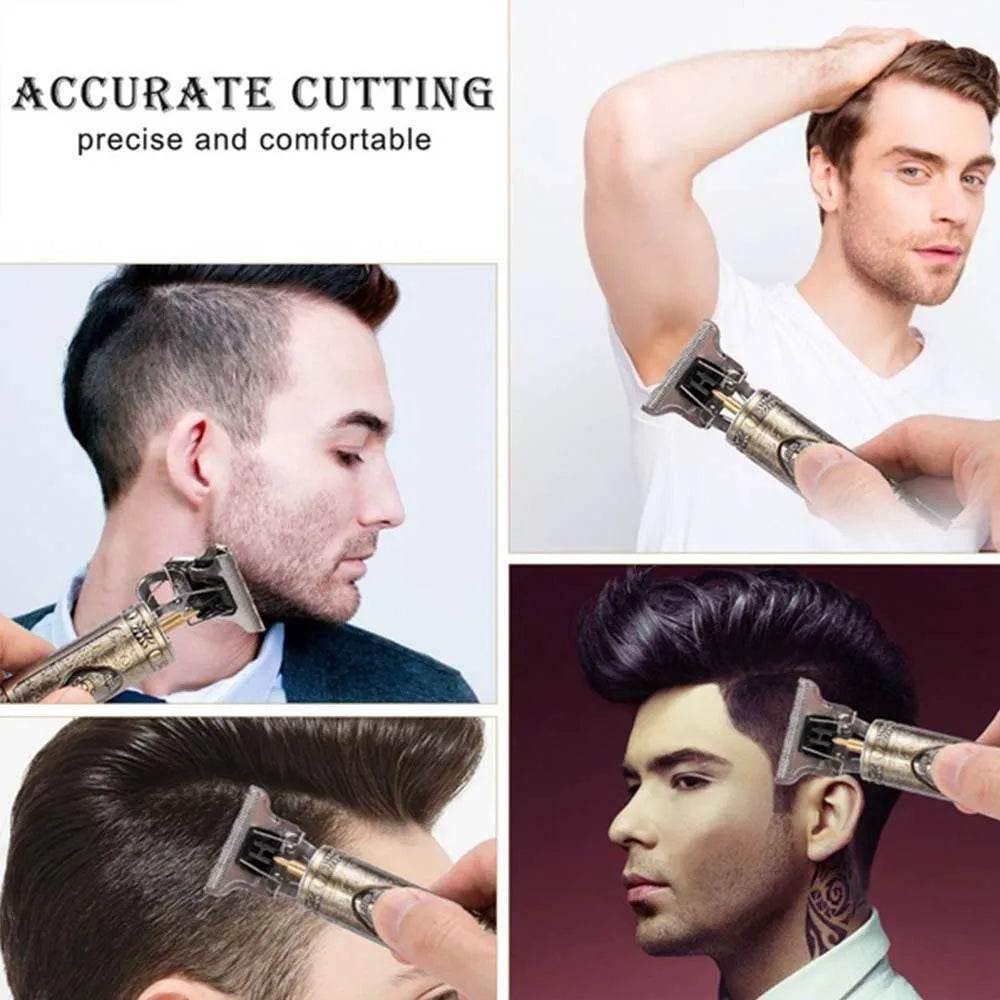 USB Rechargeable Electric Hair Clipper, Cordless Hair Trimmer Set For Hair Cutting, Professional Trimmer Shaver Trimmer Beard - Empire P.E