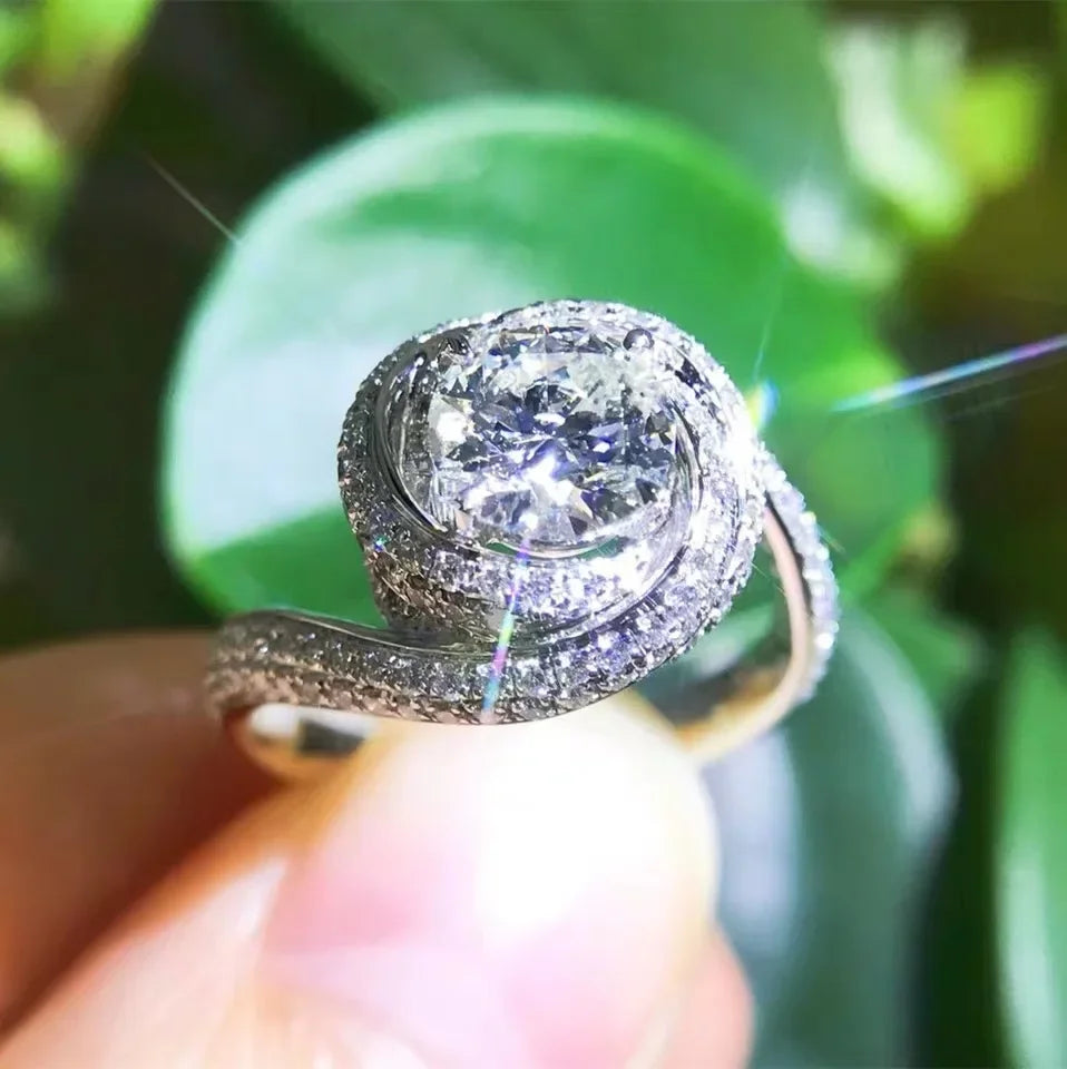 925 Sterling silver Moissanite - Empire P.E