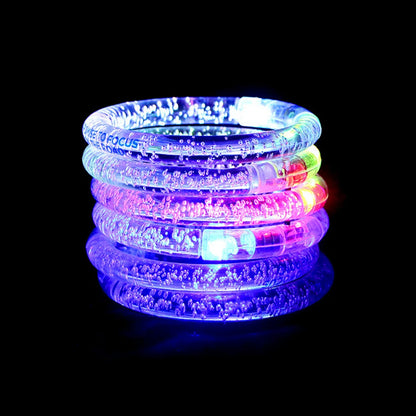 12/30Pcs Kids Adult Party Supplies LED Light Up Bracelet Toys Birthday Wedding Guest Gifts Halloween Christmas Bar Party Favors