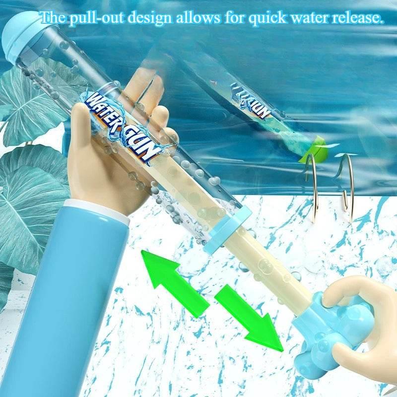 Fireworks Spray Water Pull-Back Water Gun Outdoor Splash Games for Pool Lawn Activities Kids Summer Interactive Water Spray Toys - Empire P.E