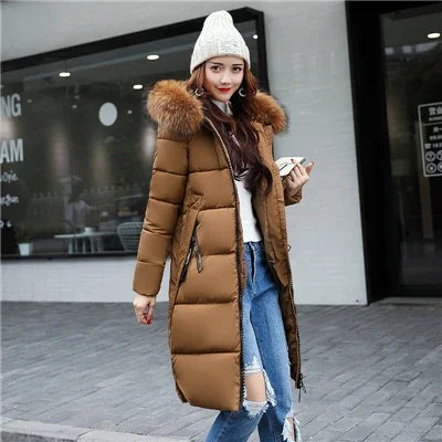 2025 Women's Down Parkas Winter Jacket - Empire P.E