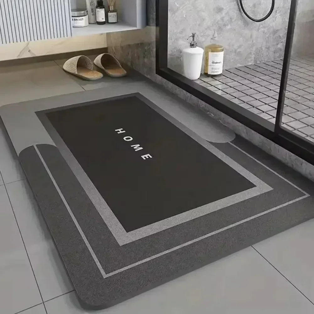 Mats Diatomite Bath Absorbent Anti Slip Floor Mat - Empire P.E