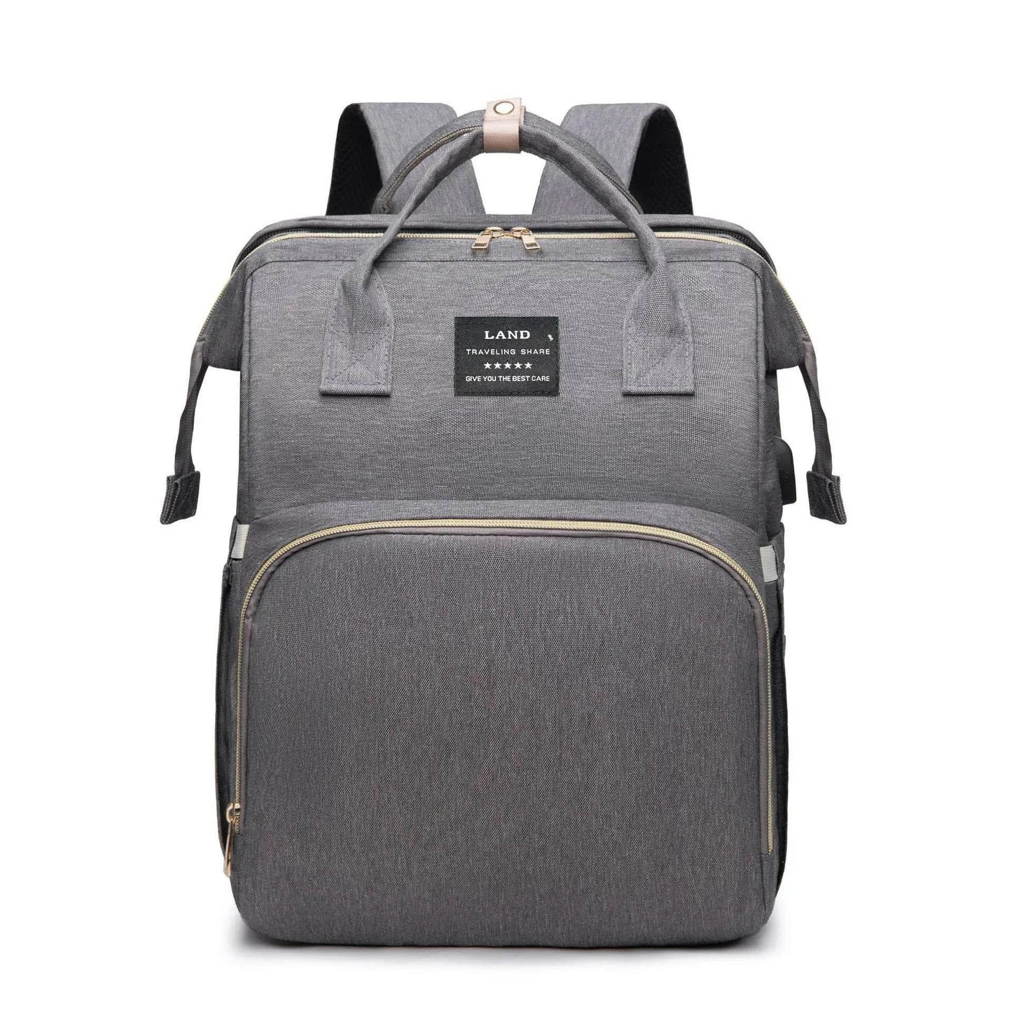 New Multifunctional Mother and Baby Bag Mom Bag Bottle Backpack Folding Sleeping Changing Bag Diaper Backpack - Empire P.E