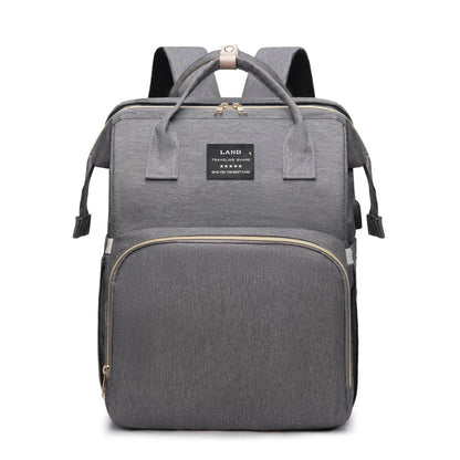 New Multifunctional Mother and Baby Bag Mom Bag Bottle Backpack Folding Sleeping Changing Bag Diaper Backpack - Empire P.E