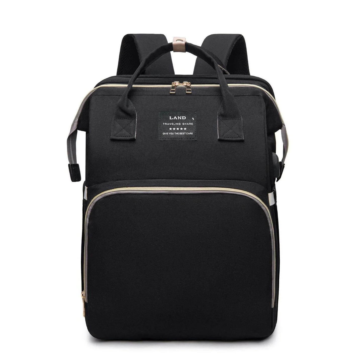 New Multifunctional Mother and Baby Bag Mom Bag Bottle Backpack Folding Sleeping Changing Bag Diaper Backpack - Empire P.E