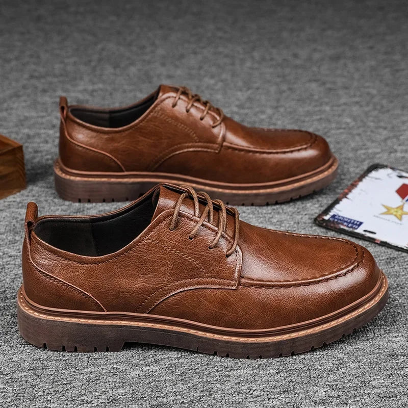 New Men Shoes Brogue Casual Shoes - Empire P.E