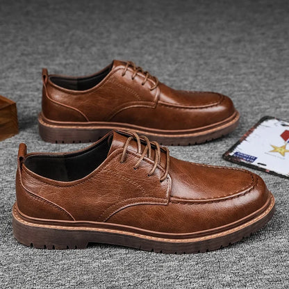 New Men Shoes Brogue Casual Shoes - Empire P.E